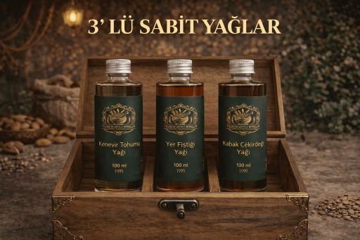 3'LÜ SABİT YAĞLAR SETİ